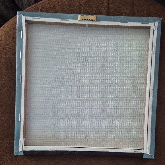 Afro Woman Canvas Art with Gold Accents - Picture 3 of 3